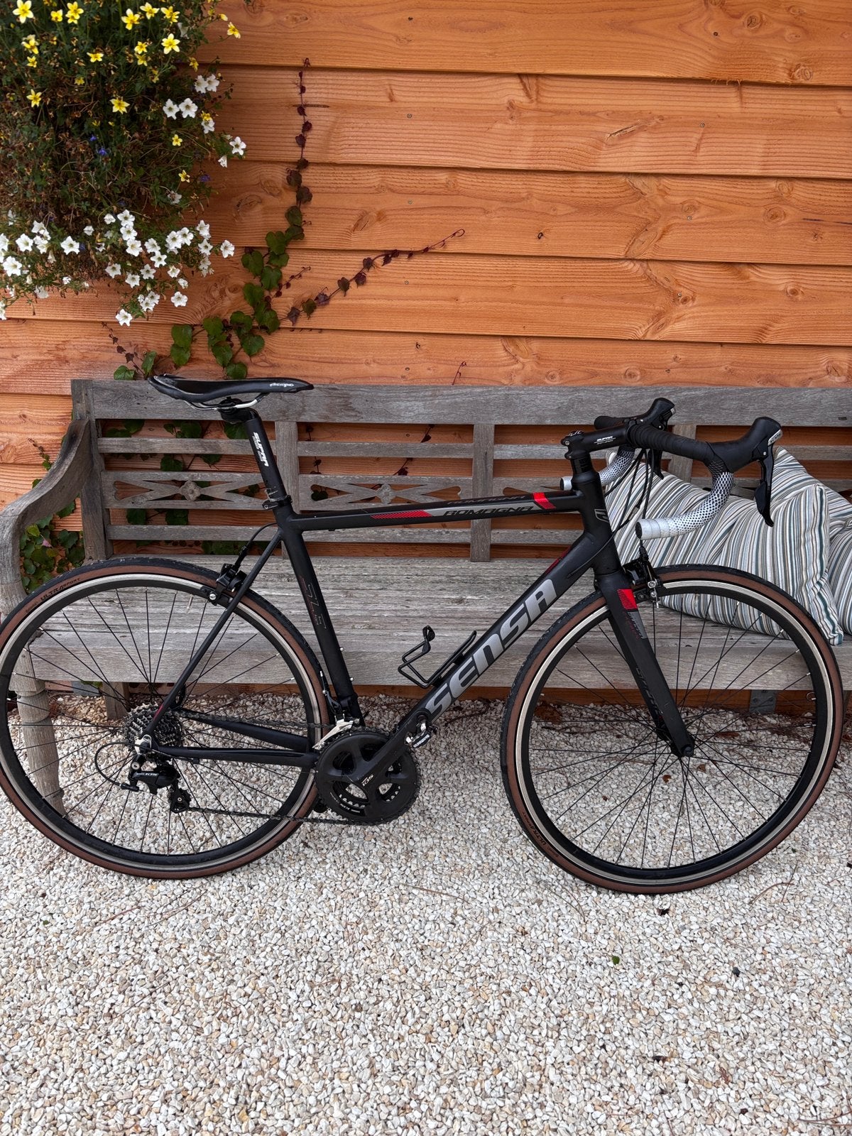 Sensa romagna 55 cm met shimano 105 groep!, 28 inch, Gebruikt, Velgrem, Meer dan 20 versnellingen