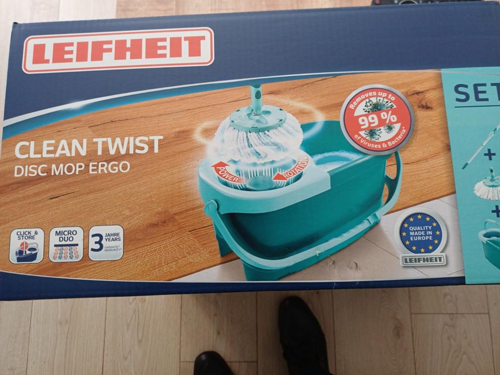 Leifheit Clean twist  (nieuw), Huis en Inrichting, Schoonmaakartikelen, Ophalen, Overige typen
