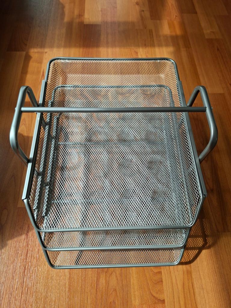 IKEA brievenbakje, Ophalen of Verzenden, Zo goed als nieuw, Zilver, Metaal