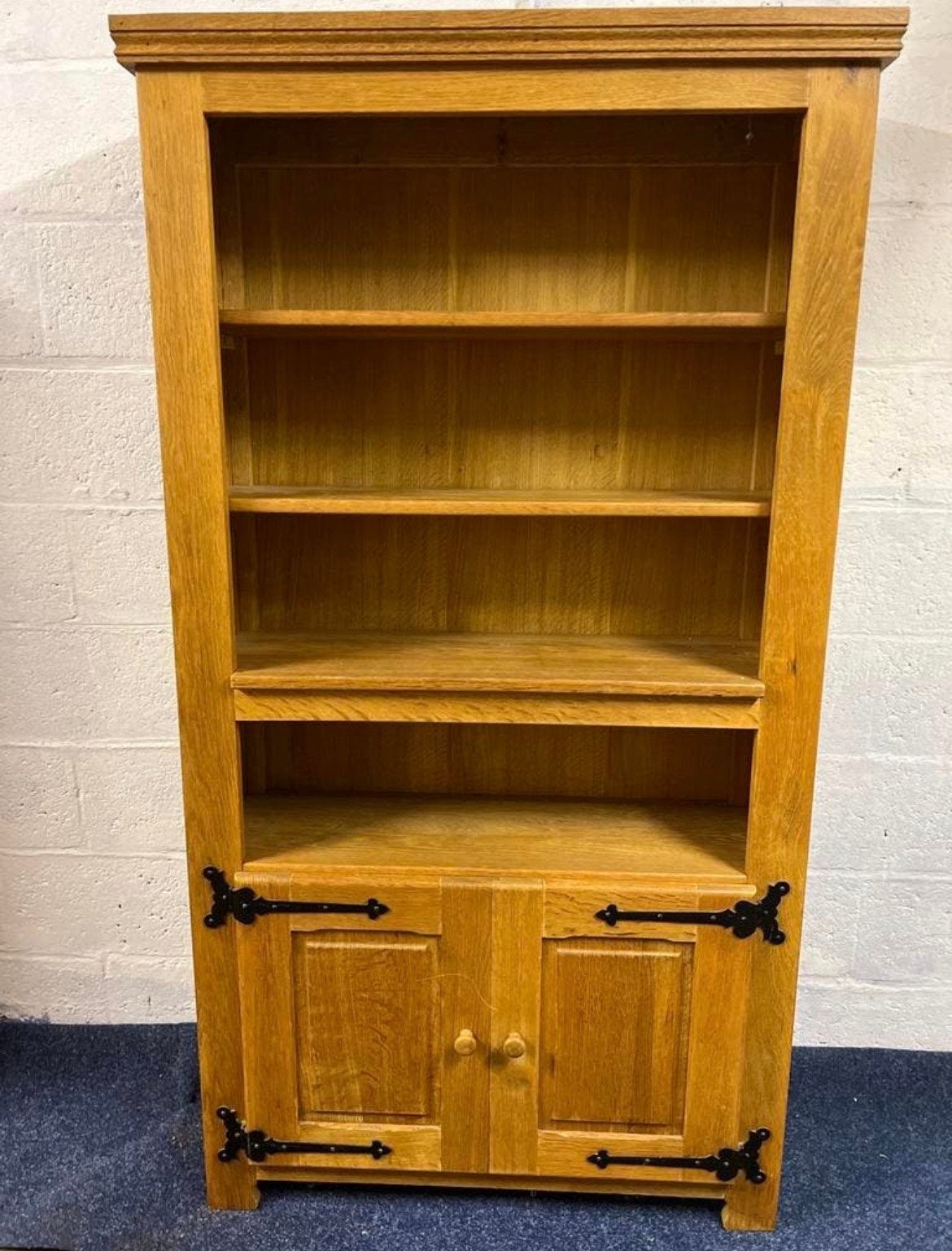 Blank Eiken Boekenkast - Meubel Fabriek Oisterwijk, Huis en Inrichting, Gebruikt, Eikenhout, 150 tot 200 cm, 25 tot 50 cm
