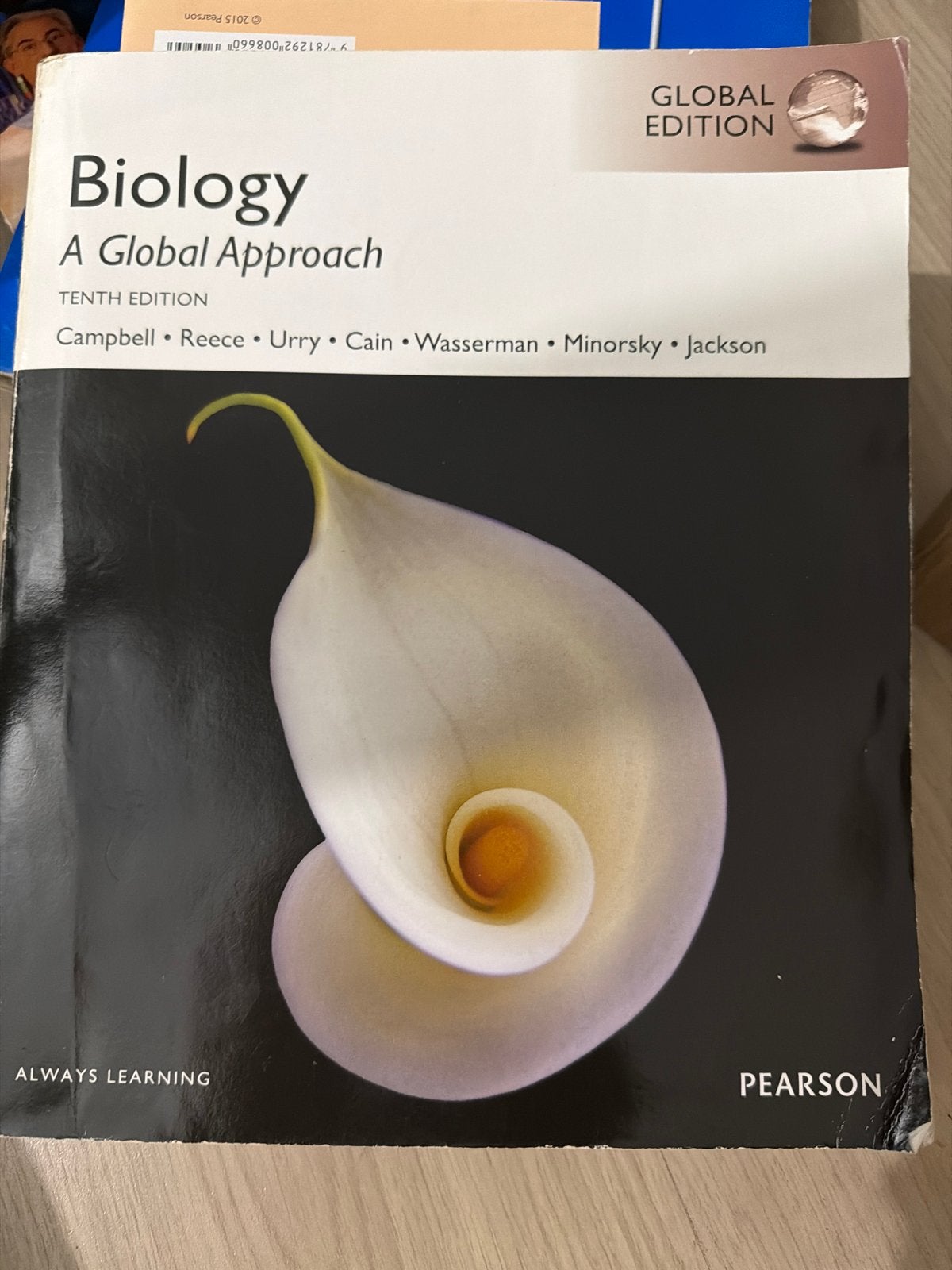 Biology A Global Approach - Tiende Editie, Ophalen of Verzenden, Beta, Gelezen, HBO