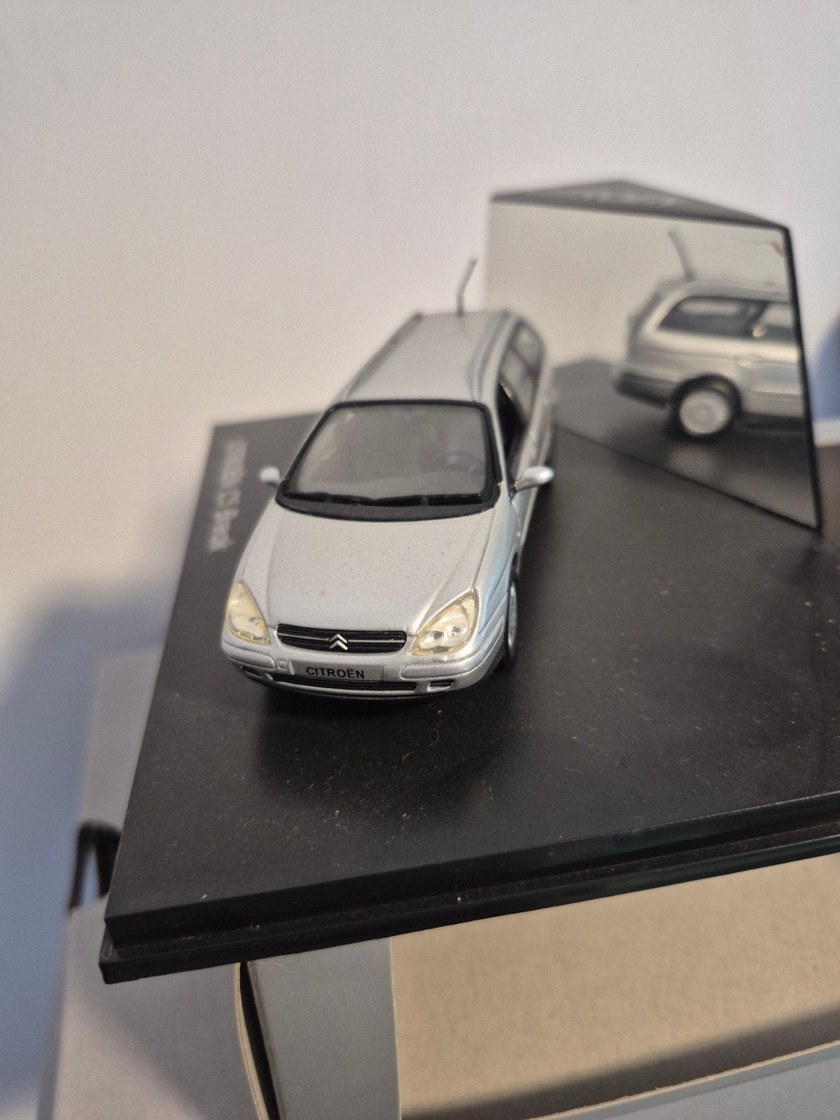norev citroen c5 break station silver 1;43 ovp zeldzaam, Ophalen of Verzenden, Zo goed als nieuw, Auto, Norev
