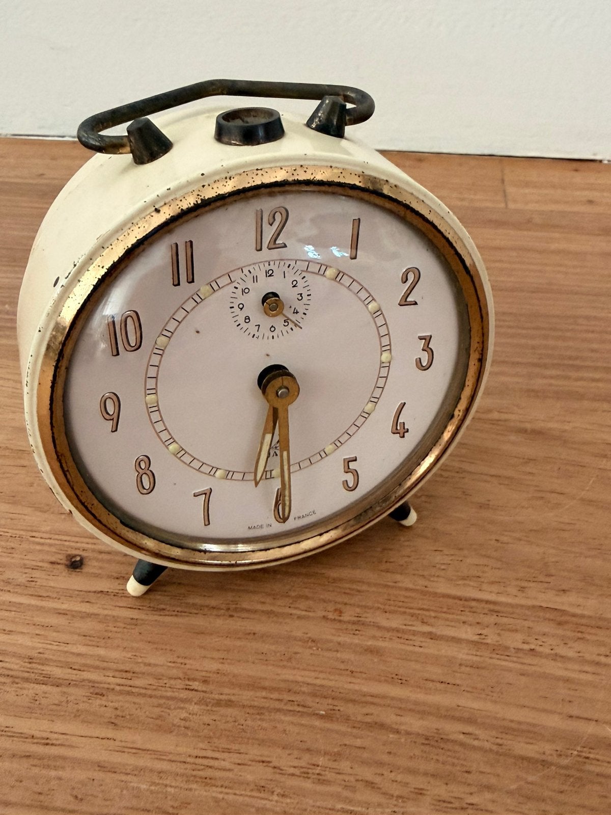Vintage wekker Jaz made in France, Ophalen of Verzenden