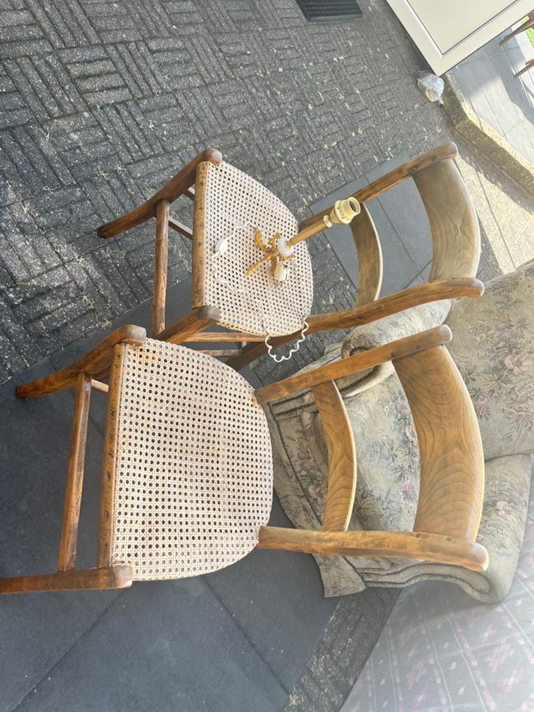 Stoelen, Ophalen, Gebruikt, Hout