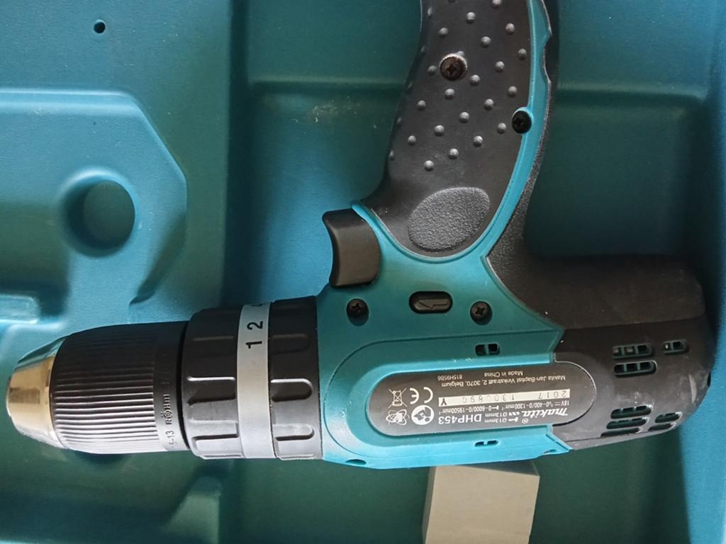 Makita DHP453, Doe-het-zelf en Verbouw, Gereedschap | Boormachines, Ophalen of Verzenden, Boor- en Schroefmachine