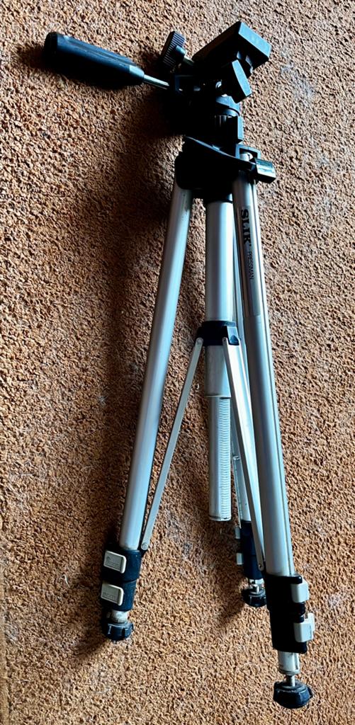 Slik tripod, Gebruikt, Minder dan 150 cm, Met balhoofd, Ophalen of Verzenden