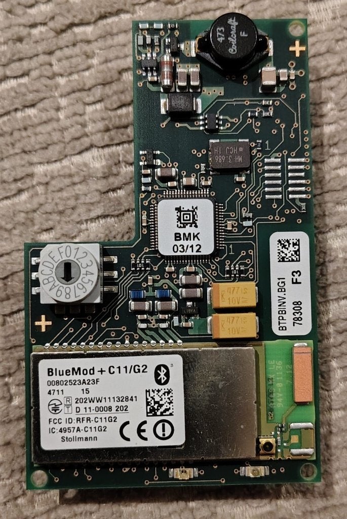 SMA bluetooth piggy-back, Ophalen of Verzenden, Gebruikt