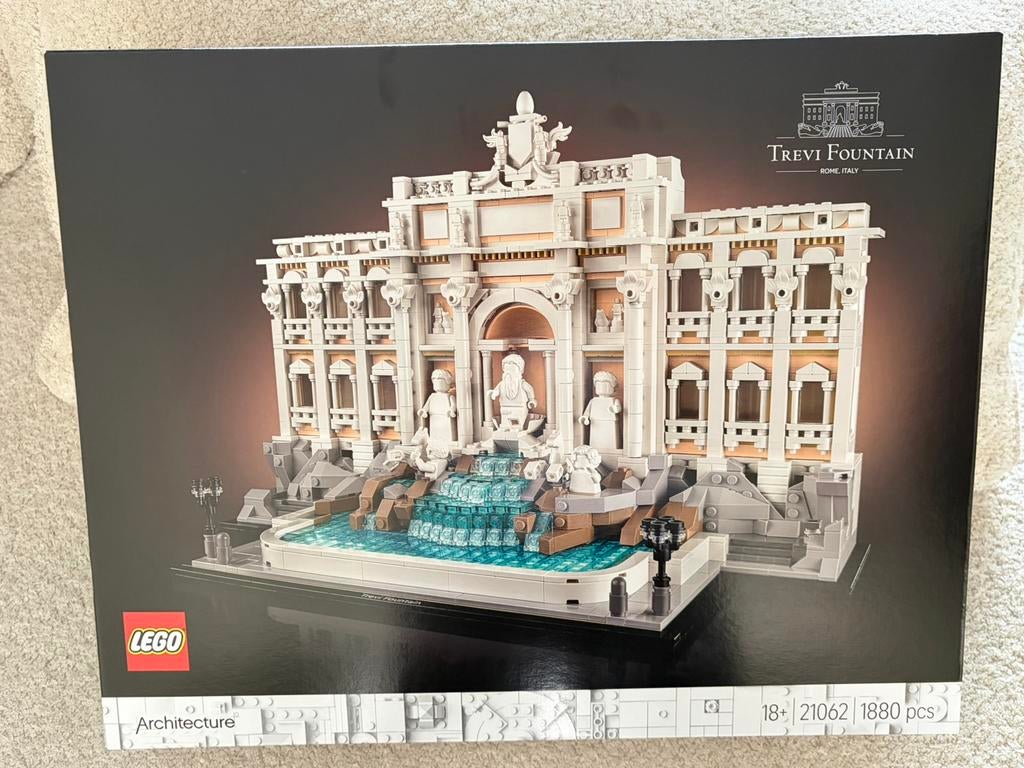 Lego 21062 Trevi Fontein Lego Architecture NIEUW in doos., Ophalen of Verzenden, Nieuw