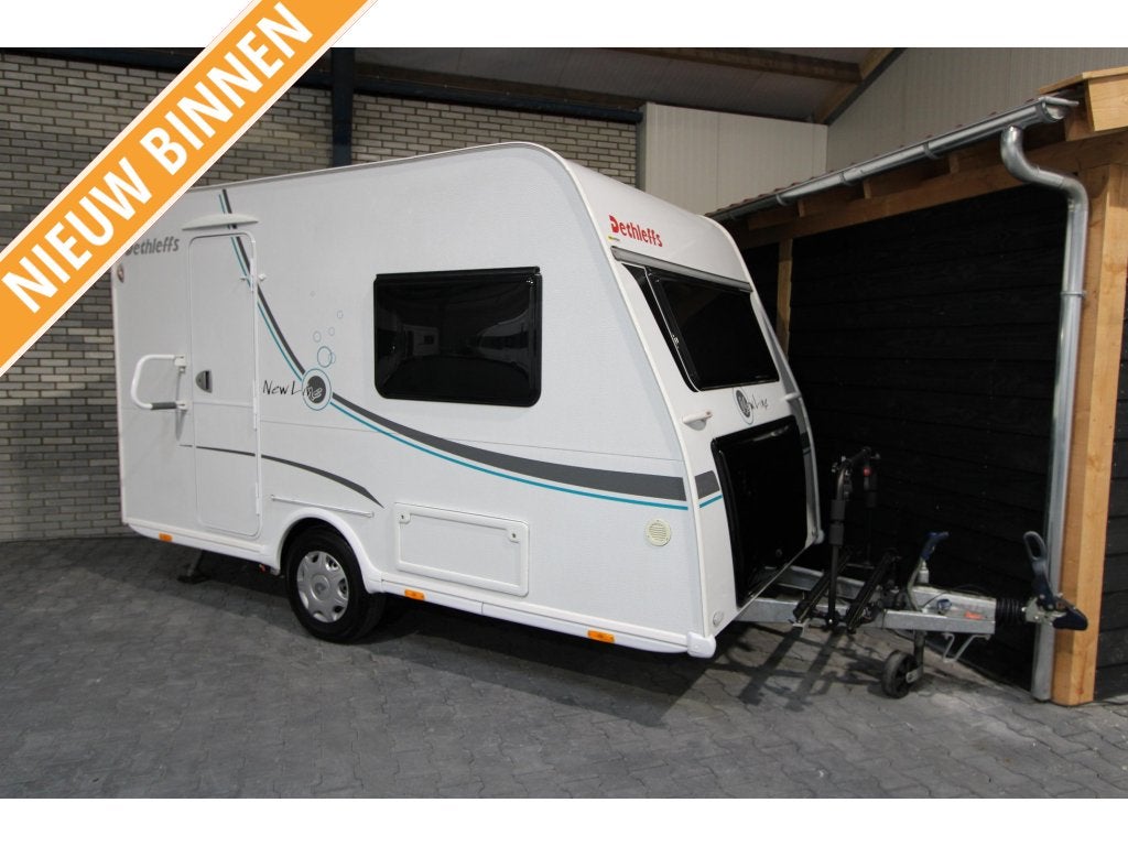 Dethleffs New Line 340 HK Mover-Luifel-2011-, Caravans en Kamperen, Dwarsbed, Rondzit, Luifel, Tot en met 2