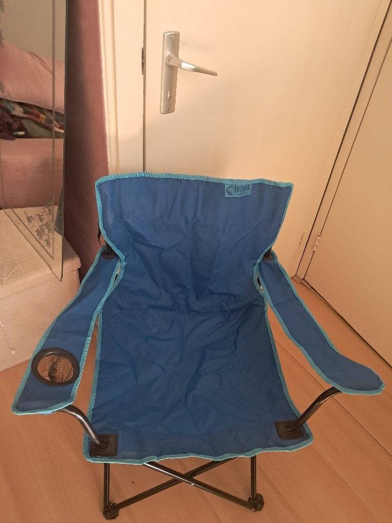 Campingstoel, Caravans en Kamperen, Kampeermeubelen, Ophalen, Zo goed als nieuw, Campingstoel