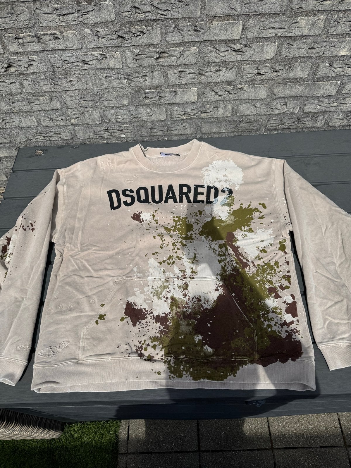 Dsquared2 sweater Maat L, Ophalen, Gedragen, Maat 52/54 (L), Meerkleurig