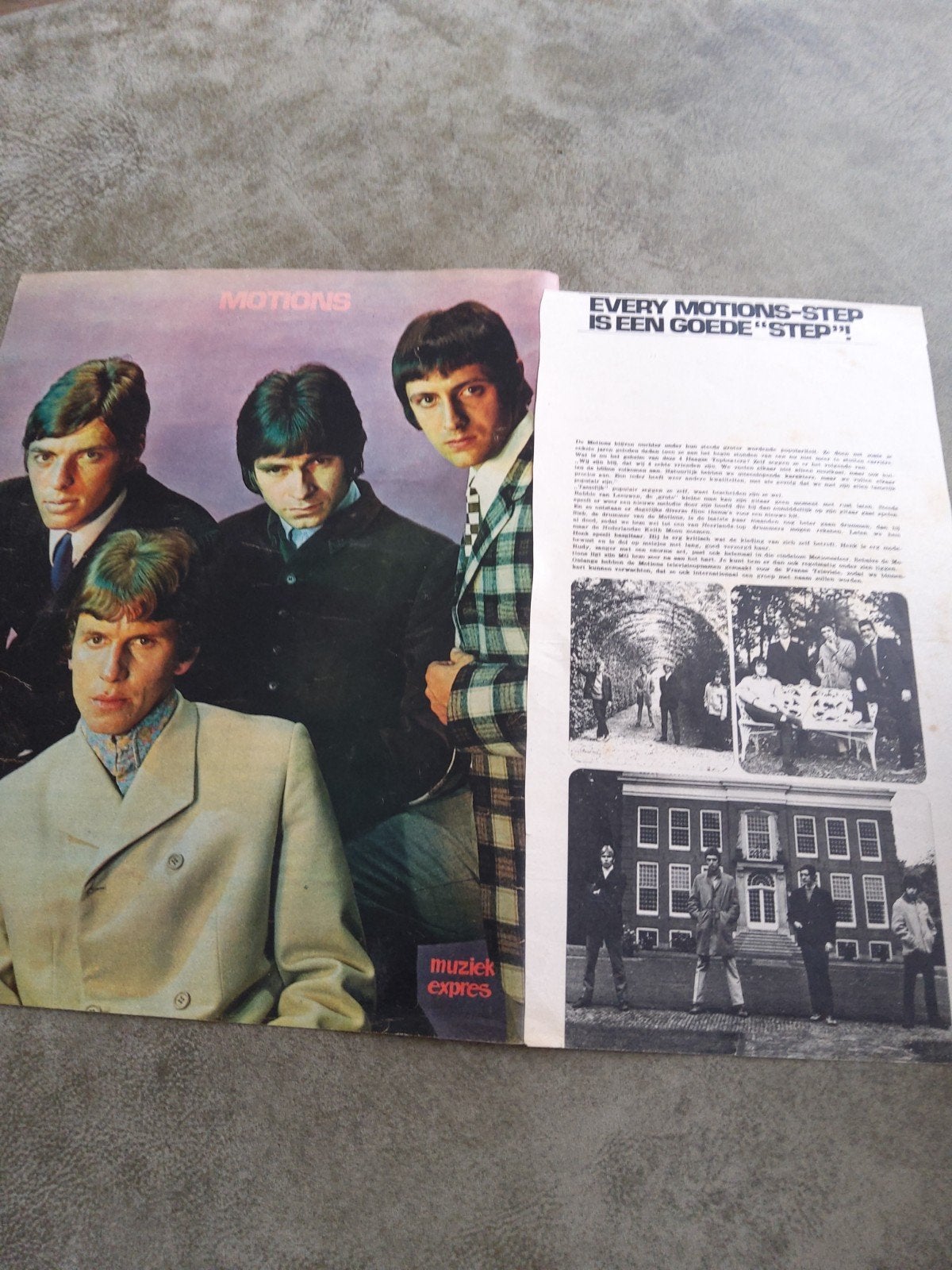 The Motions:   muziek expres, Ophalen of Verzenden, Boek, Tijdschrift of Artikel