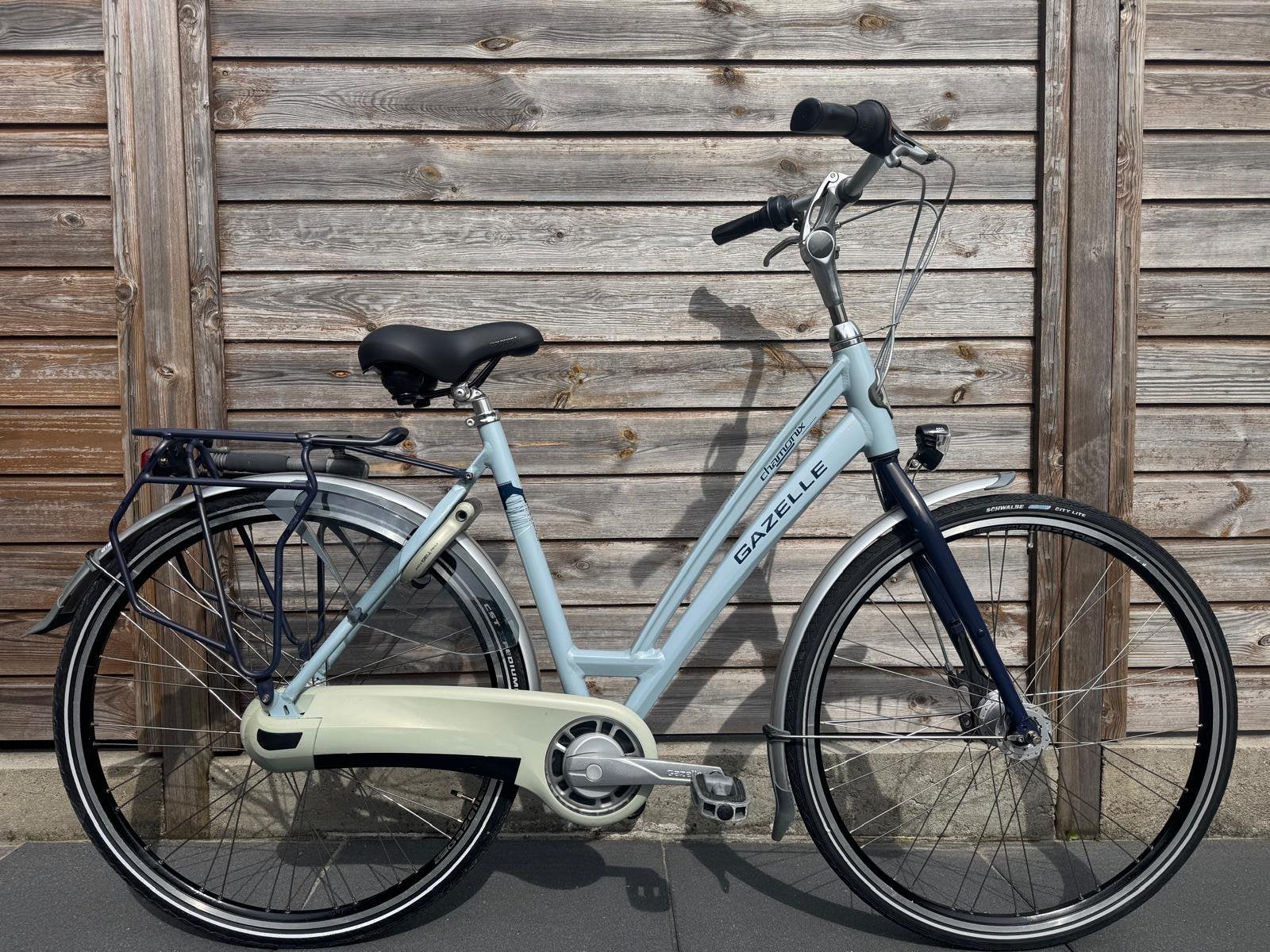 Nette damesfiets Gazelle Chamonix 53cm, Ophalen, 53 tot 56 cm, Versnellingen, Zo goed als nieuw