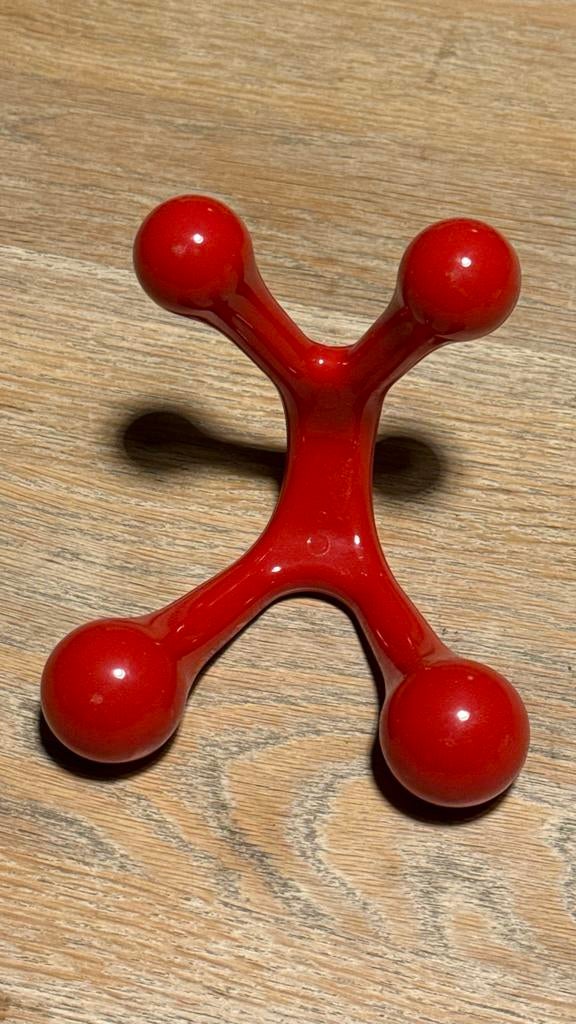 Handmassage apparaat rood, Ophalen of Verzenden, Zo goed als nieuw, Minder dan 100 cm