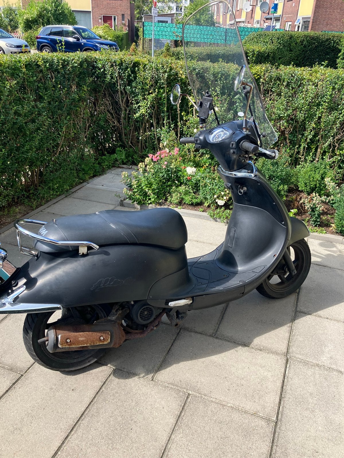 Sym Allo Scooter, Fietsen en Brommers, Scooters | SYM, Ophalen, Gebruikt, Allo, Benzine
