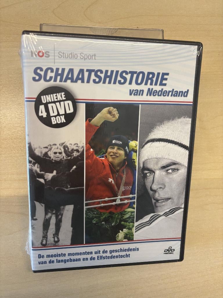dvd box schaatshistorie studio sport nos, Alle leeftijden, Boxset, Ophalen of Verzenden, Nieuw in verpakking