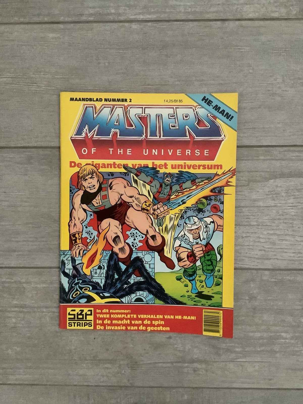 Vintage Masters of the Universe Stripboek - Nummer 2, Boeken, Eén stripboek, Ophalen of Verzenden, Zo goed als nieuw