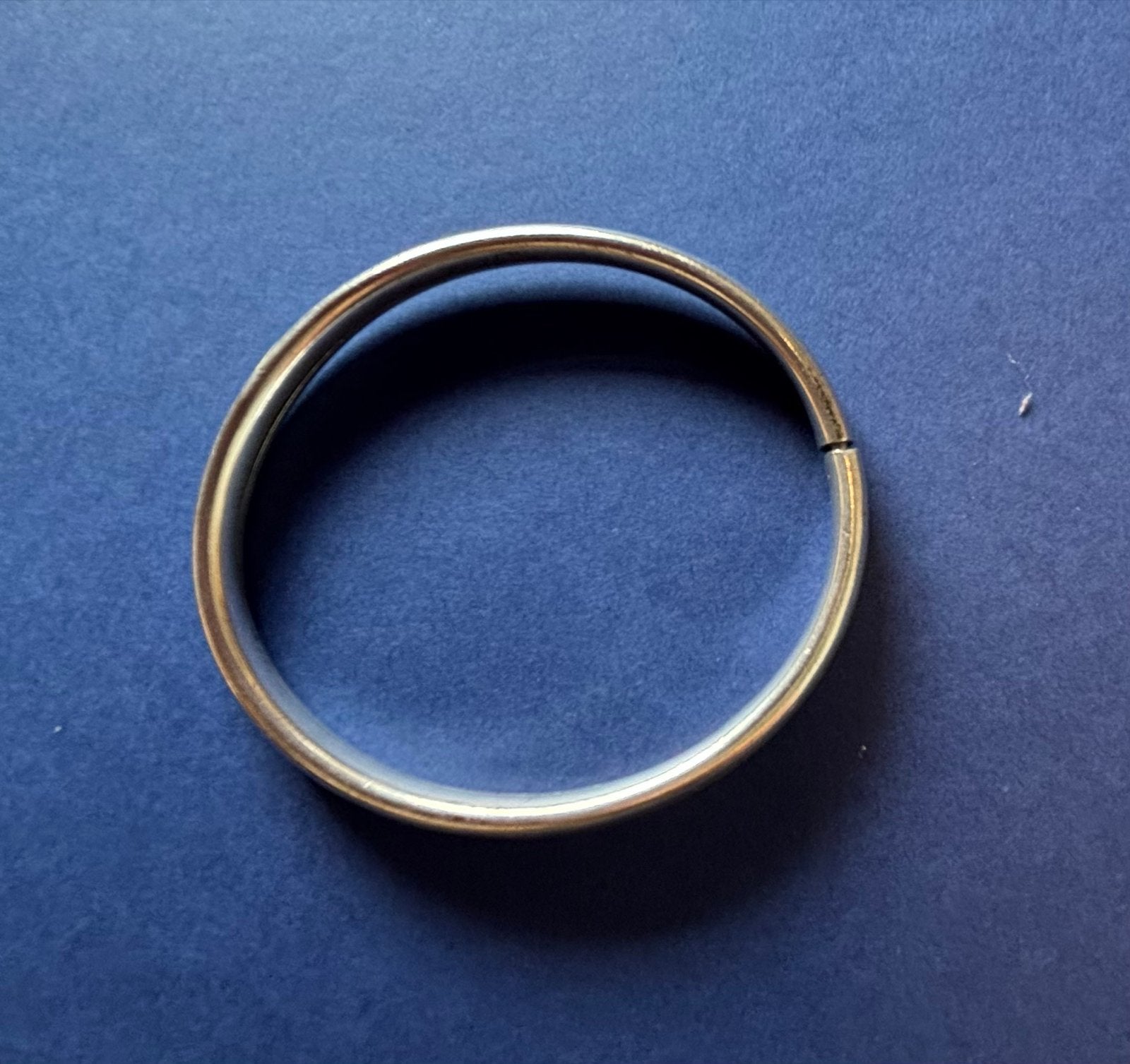 Vintage Zilveren Slavenarmband - Klassiek en Tijdloos, Ophalen of Verzenden, Gebruikt, Zilver