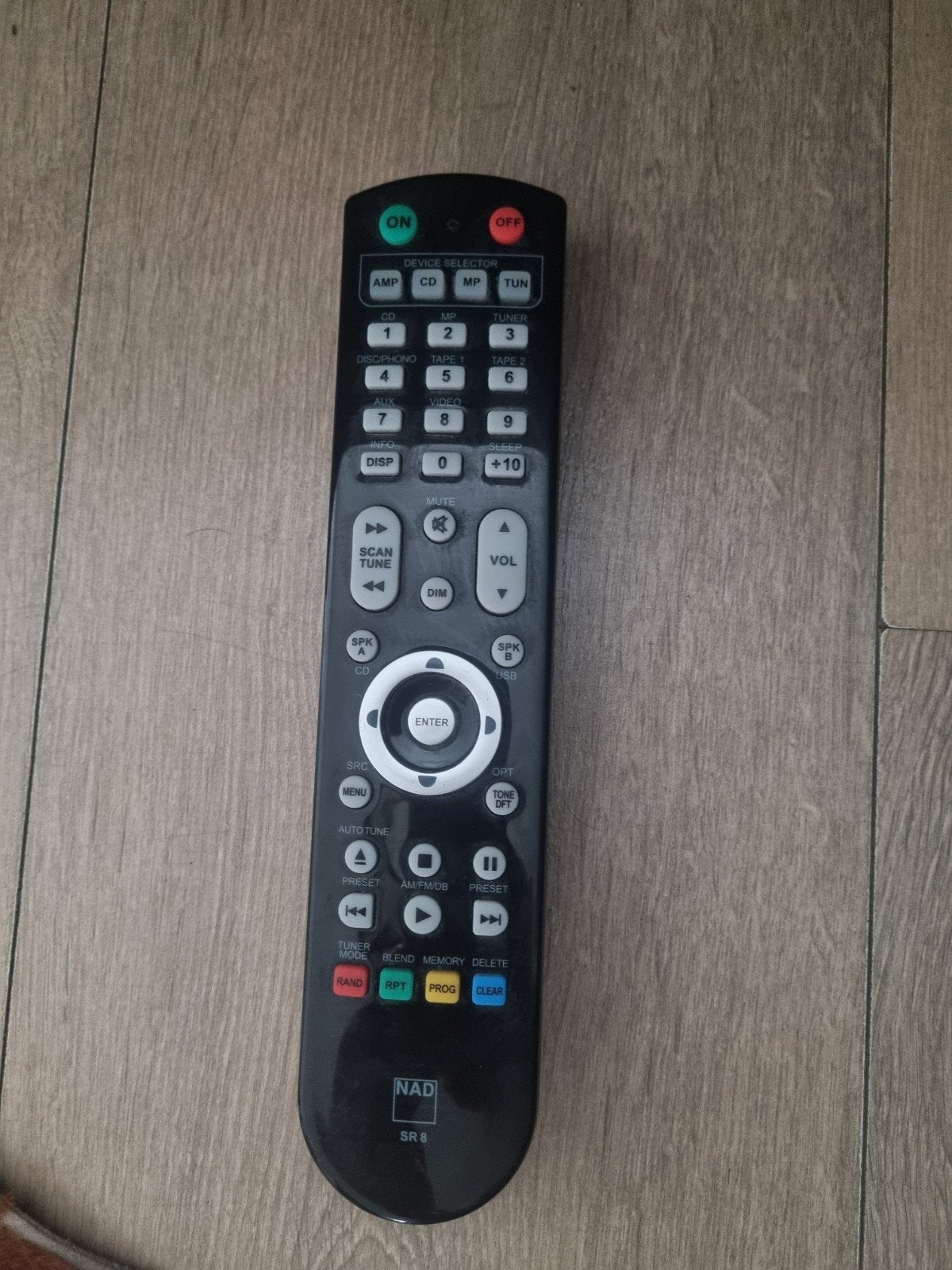 Originele afstandsbediening NAD C326BEE - ZGAN, Ophalen of Verzenden, Zo goed als nieuw, Origineel, Receiver of Versterker