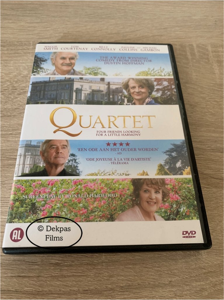 Dvd Quartet, Gebruikt, Drama, Overige gebieden, Alle leeftijden