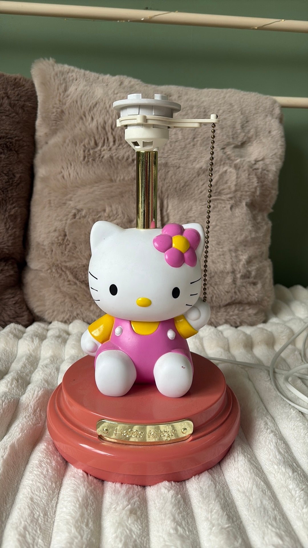 Vintage hello kitty lamp, Huis en Inrichting, Ophalen, Zo goed als nieuw