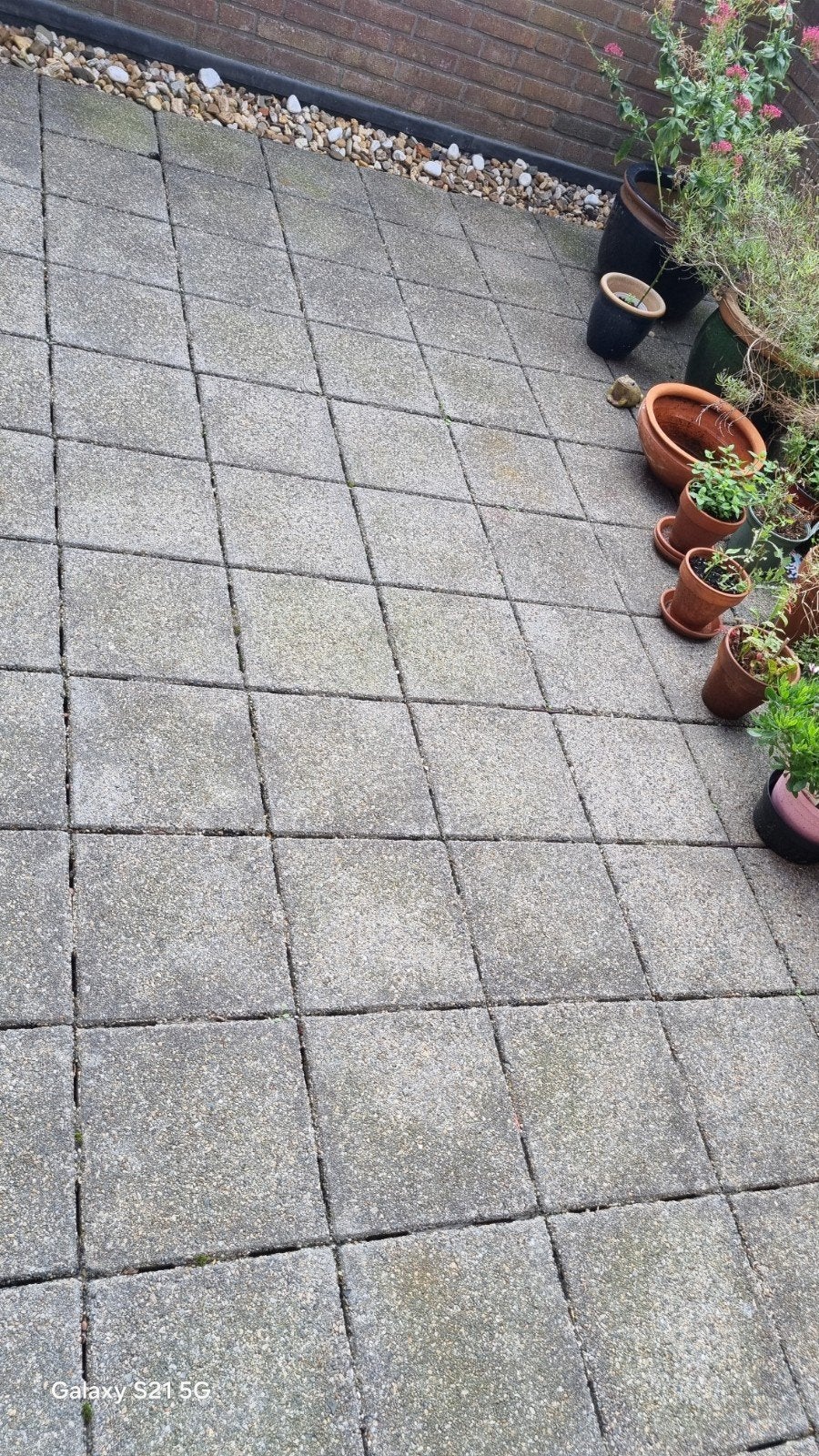 Gratis af te halen: 210 drainagetegels (30x30x4 cm), Ophalen, Gebruikt, 10 m² of meer, Beton