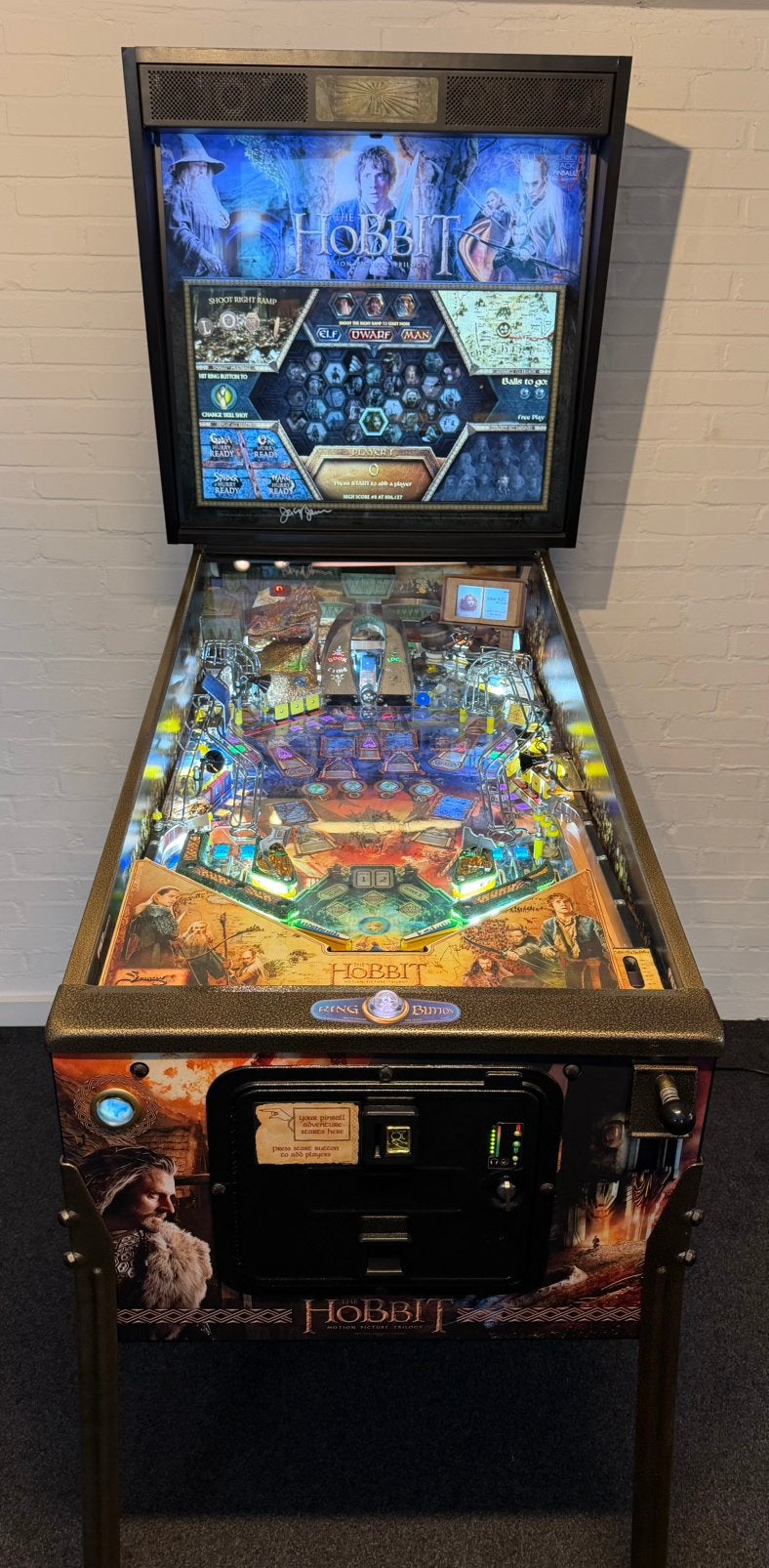 Hobbit Smaug edition (huo met vele mods), Ophalen, Flipperkast