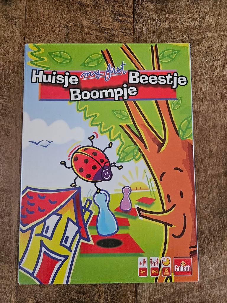 Huisje Beestje Boomje - My First Bordspel Goliath, Een of twee spelers, Ophalen of Verzenden, Gebruikt, Goliath