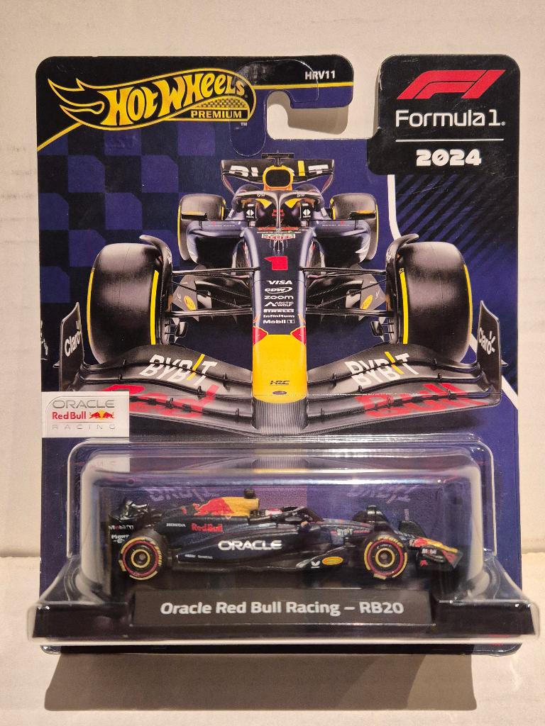 Hotwheels Premium 1/64 Oracle Red Bull Racing - RB20, Ophalen of Verzenden, Nieuw, Auto