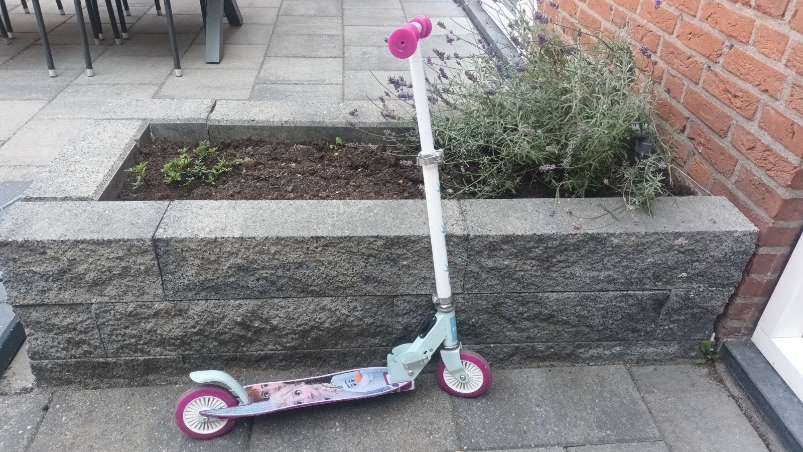 Frozen step, Fietsen en Brommers, Ophalen, Gebruikt, Gewone step, Frozen