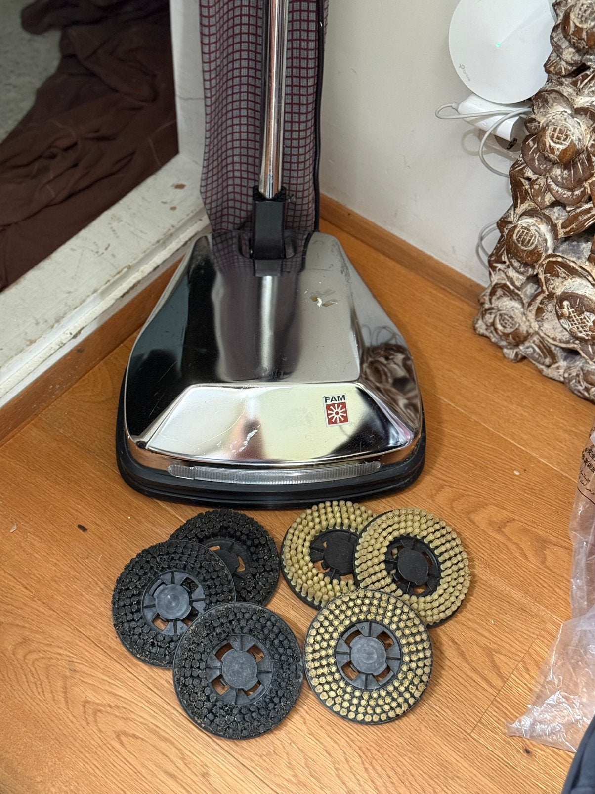 FAM boenmachine houten vloer, Ophalen, Gebruikt, Overige typen