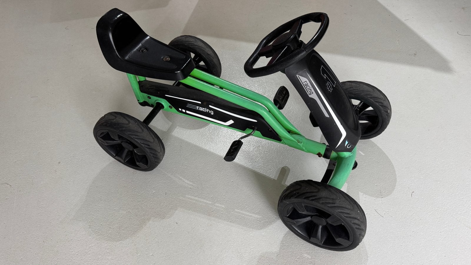 Groene Playtive Junior skelter, Kinderen en Baby's, Ophalen, Gebruikt