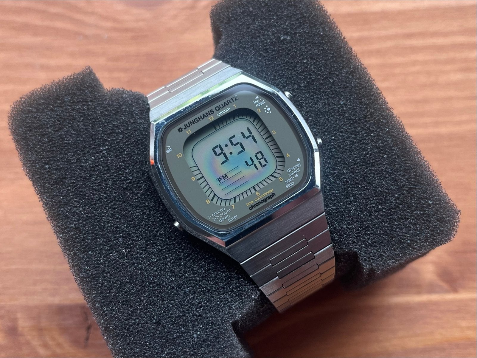 Vintage Junghans Digitaal Horloge - Zo goed als nieuw, Overige merken, Staal, Polshorloge, 1960 of later