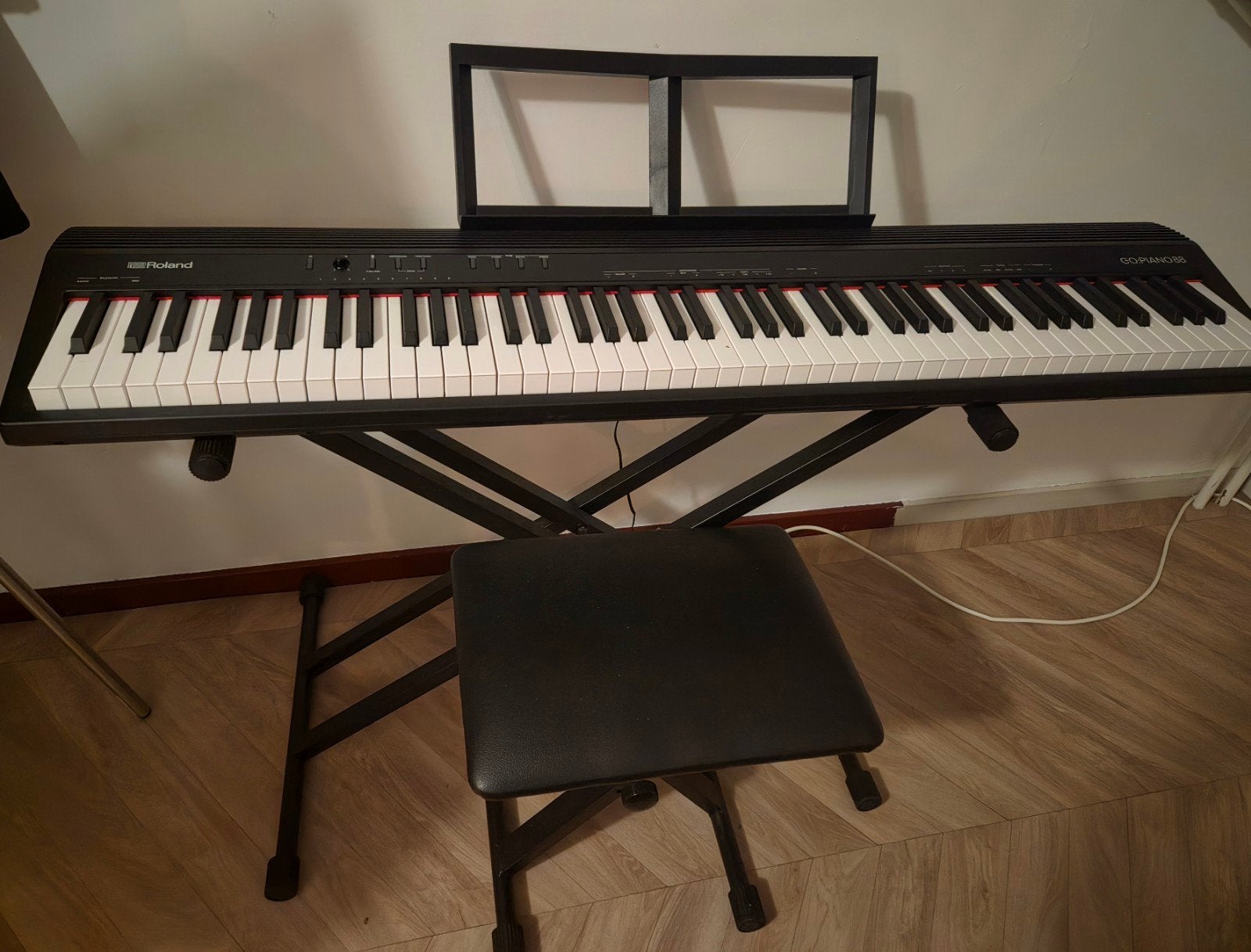 Roland GO:PIANO88 + reis-piano, Ophalen, 88 toetsen, Roland, Zo goed als nieuw