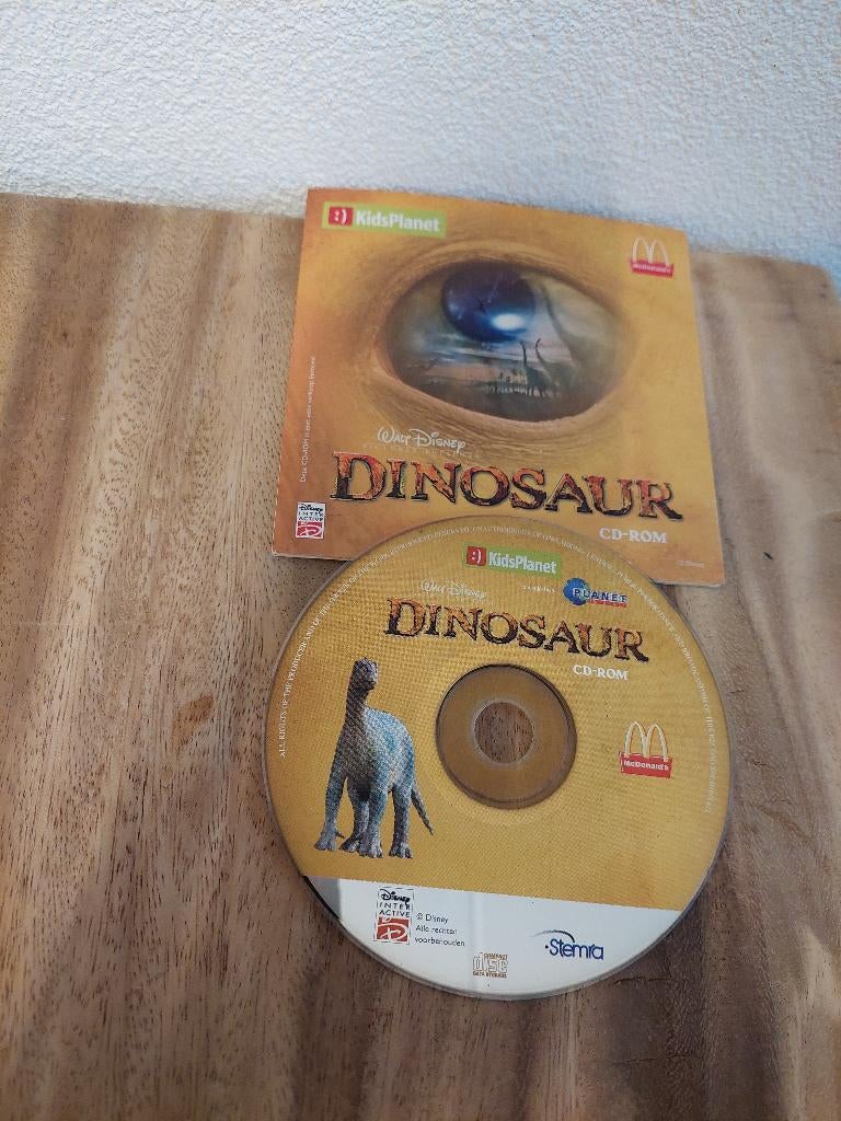 Mcdonalds -Disney Dinosaur cdrom, Gebruikt, Beeldje of Figuurtje, Mcdonalds, Mcdonalds