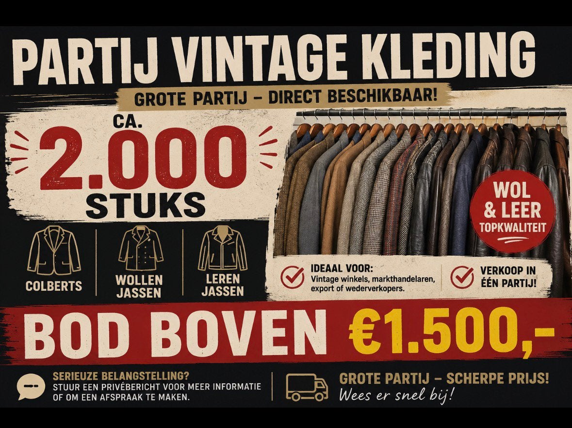 Ca 1000  colberts jassen wol en leer.  (Dames ), Eén persoon