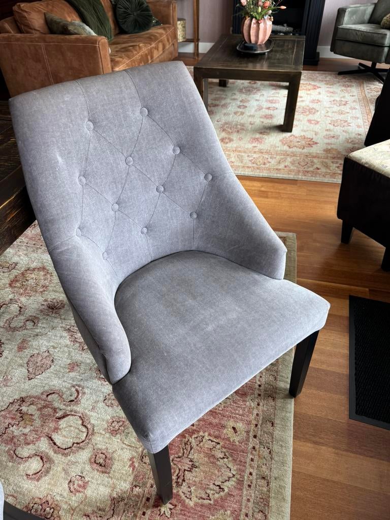 4 EETKAMER STOELEN!, Ophalen, Gebruikt, Klassiek, Stof