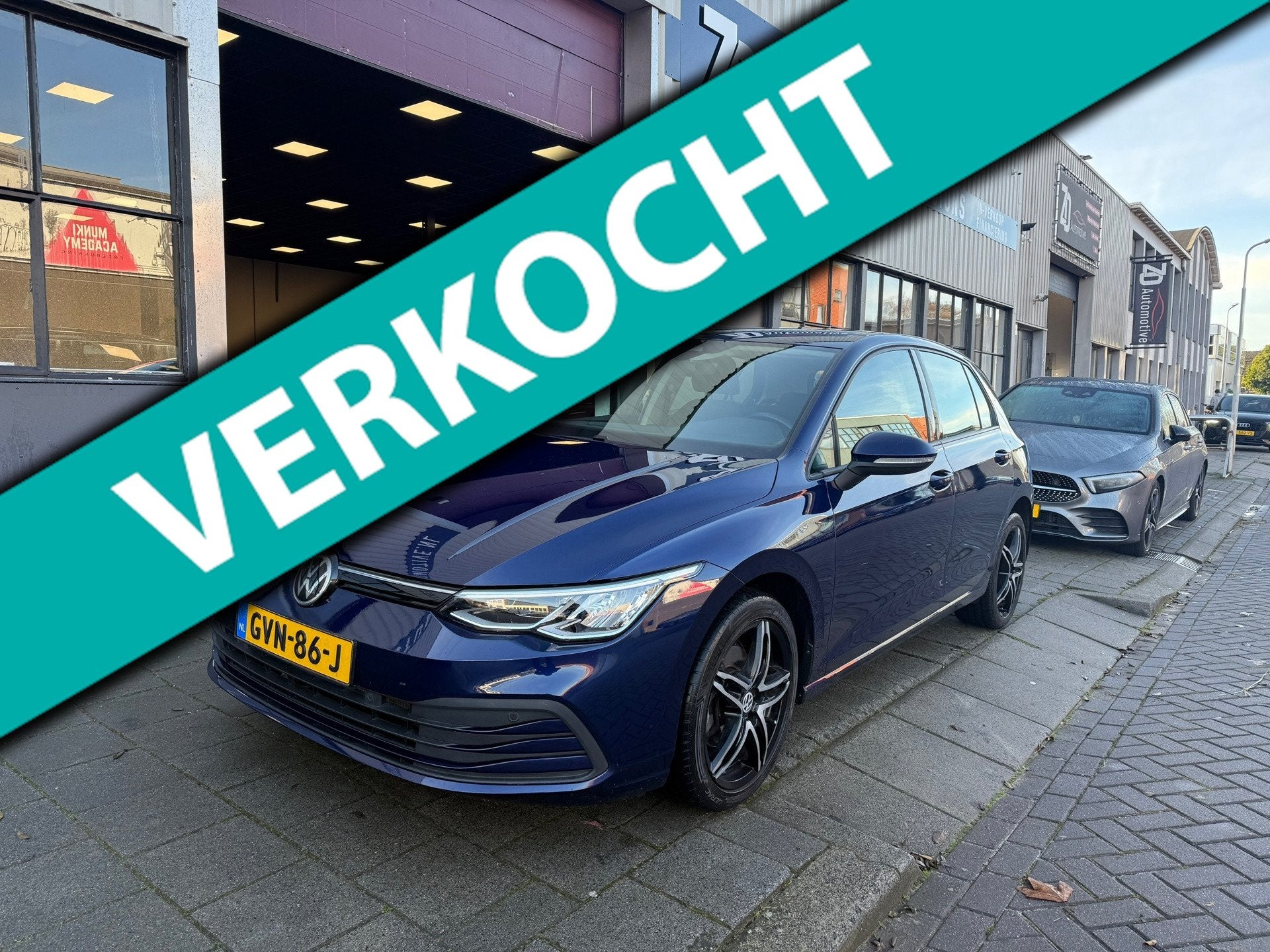 Volkswagen GOLF 1.5 TSI Life, Voorwielaandrijving, Euro 6, Blauw, Bedrijf