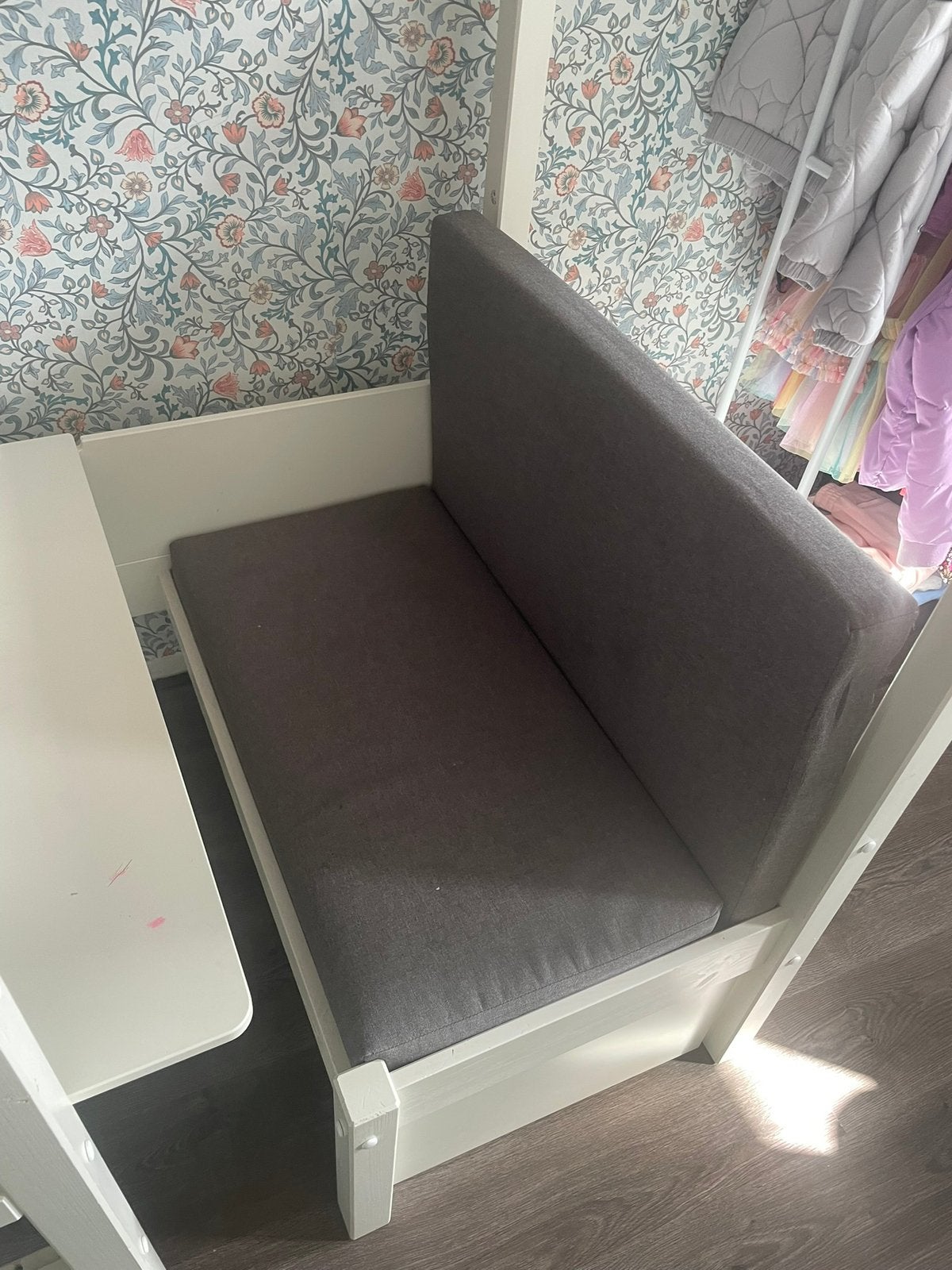 Hoogslaper met bureau(bed), Ophalen, Gebruikt, Hoogslaper