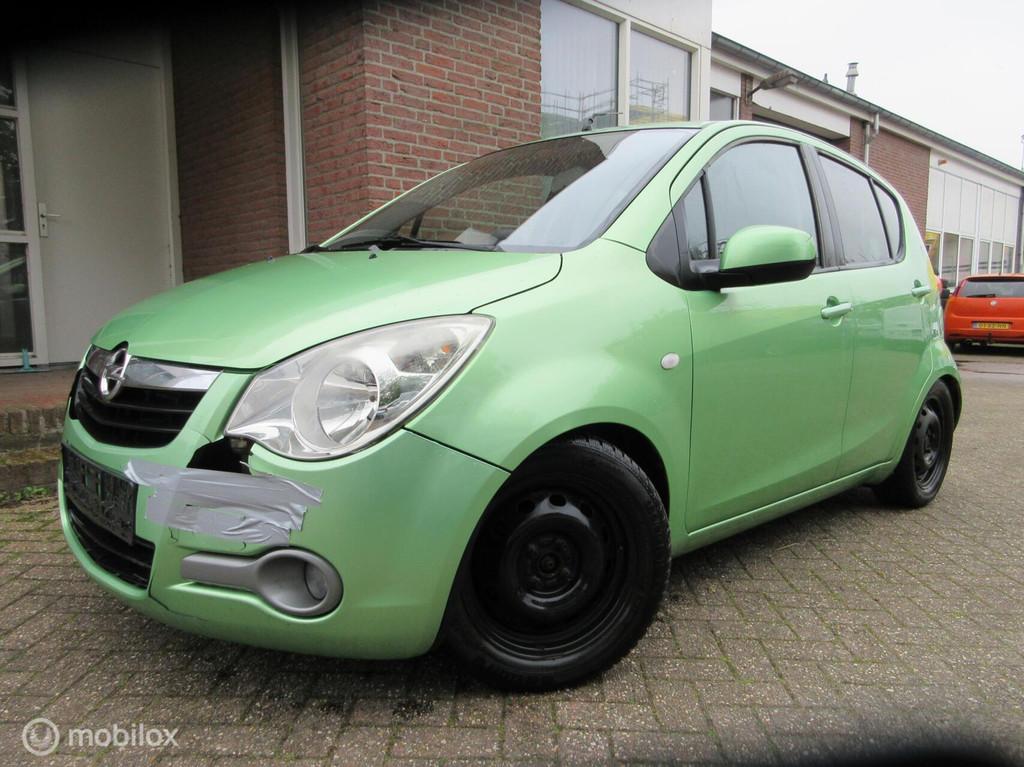 Duitse registratie Opel Agila met schroefschade, Opel, @opel, Opel, Benzine