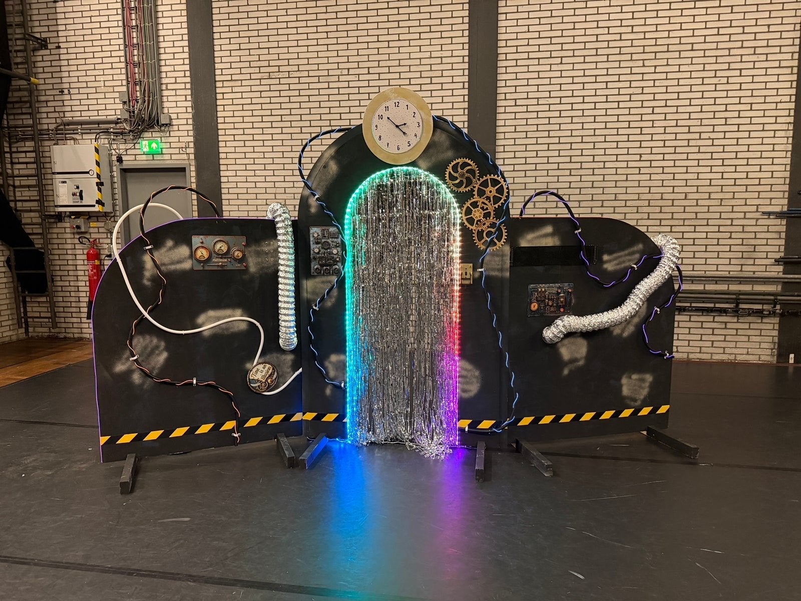 Tijdmachine decorstuk met LED-verlichting, Ophalen, Gebruikt, Versiering, Overige