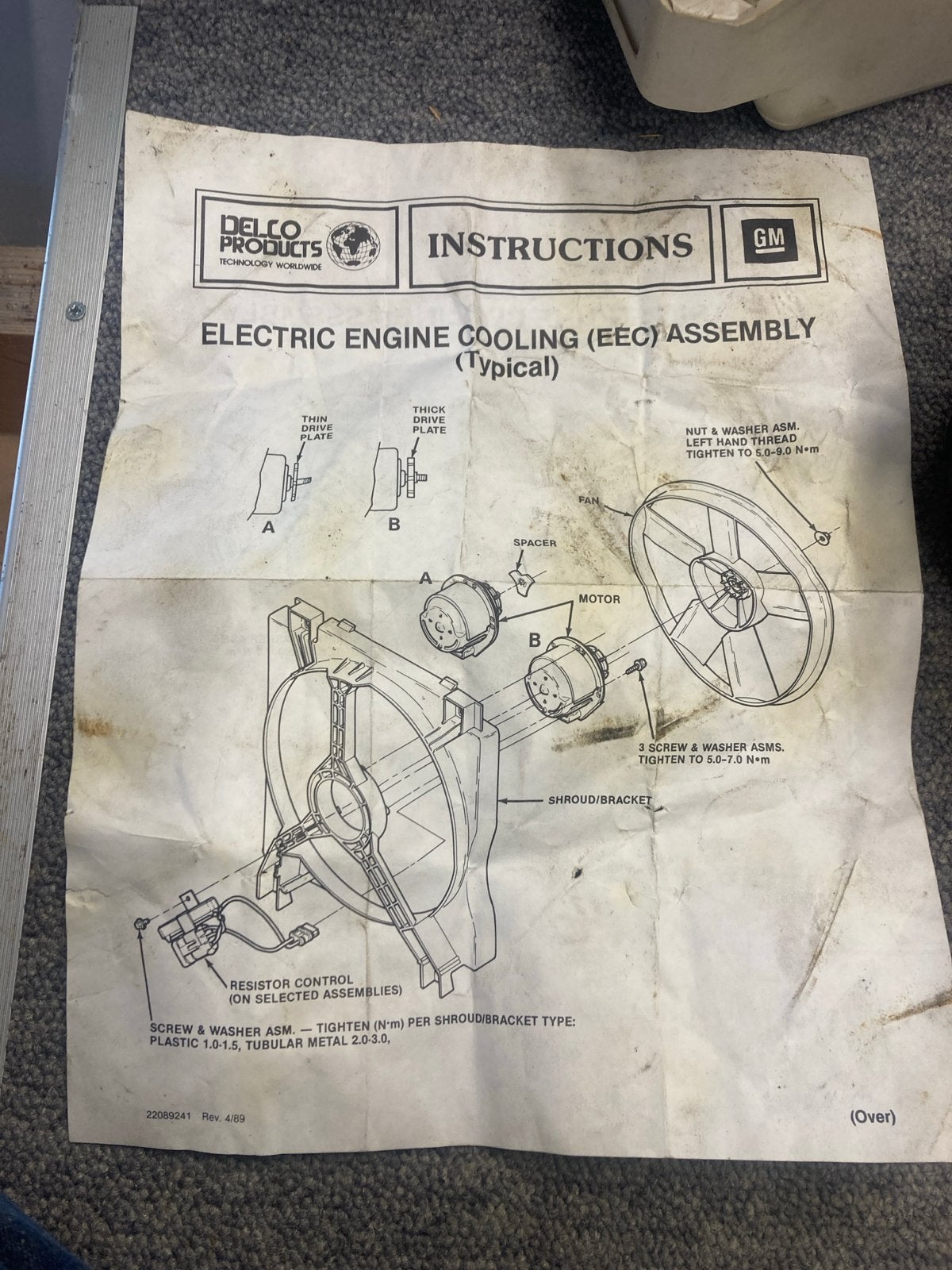 GM Motors Delco Ventilator Motor - Nieuw in doos, Ophalen of Verzenden, Nieuw, Amerikaanse onderdelen
