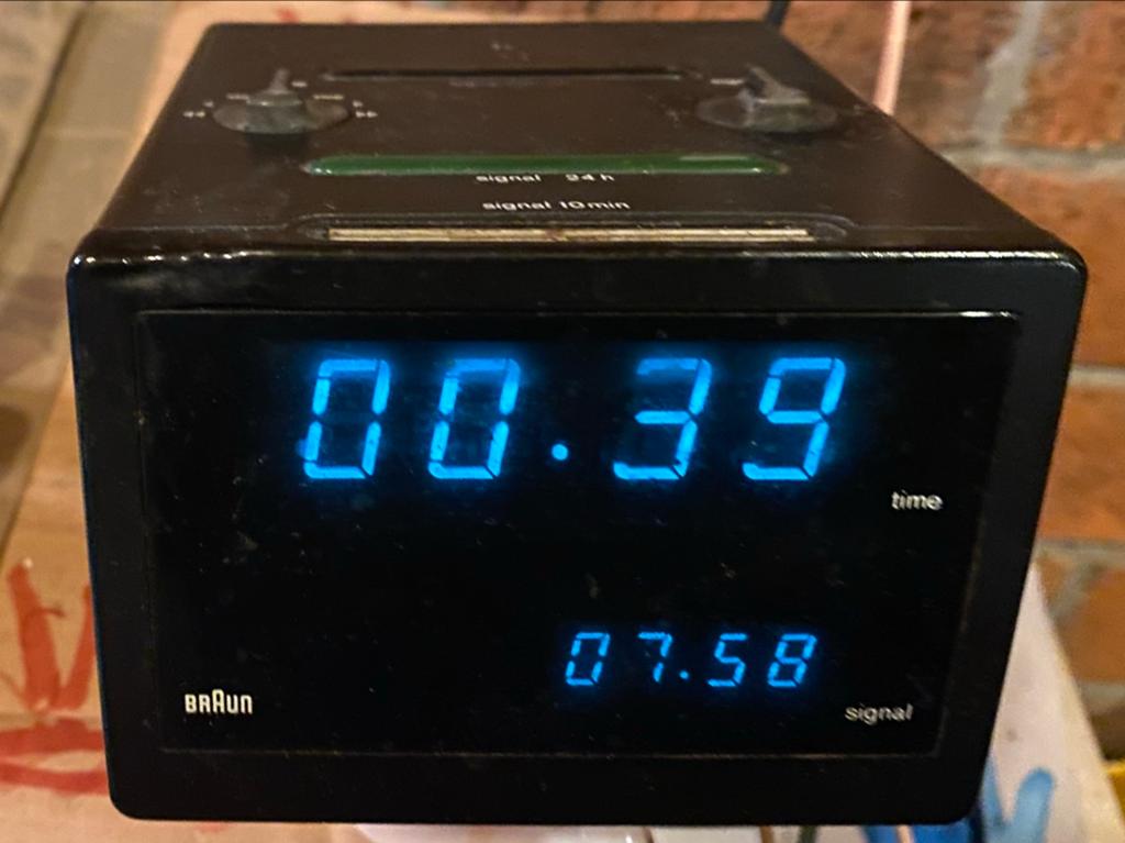 ≥ Braun DN50 Visotronic Wekker - Ludwig Littmann 1979 — Wekkers