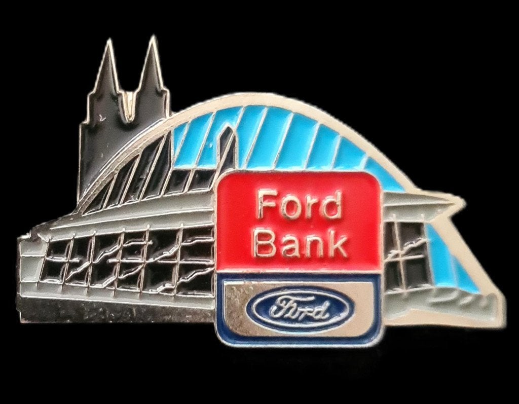 Ford Bank- Koln pin met brug en Dom, Verzamelen, Verzenden, Nieuw, Transport, Speldje of Pin