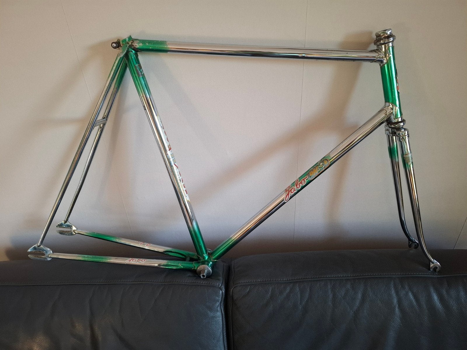 Jabo - Race baanfiets piste frame mod. Campagnolo fixed gear, 55 tot 59 cm, Ophalen of Verzenden