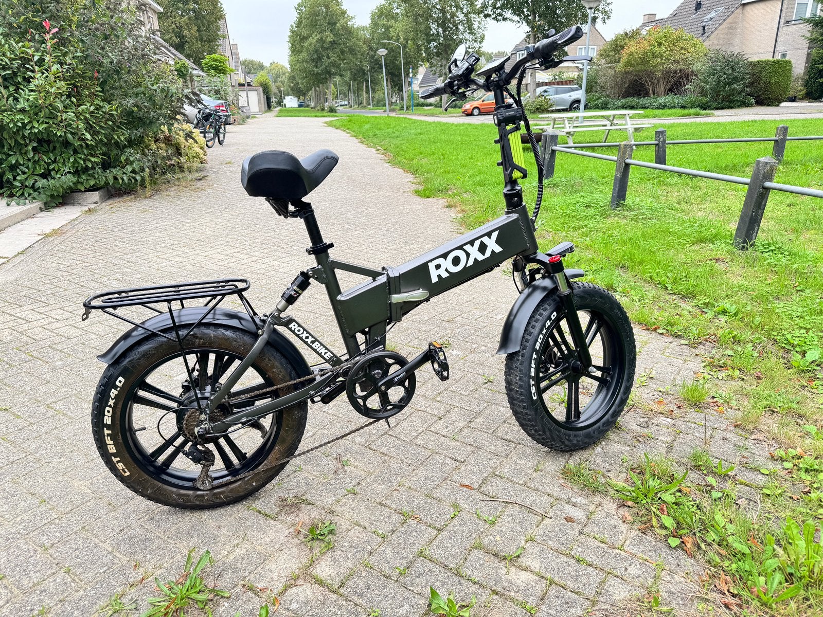 Opvouwbare fatbike Roxx, 20 inch of meer, Gebruikt, Versnellingen, Deels opvouwbaar