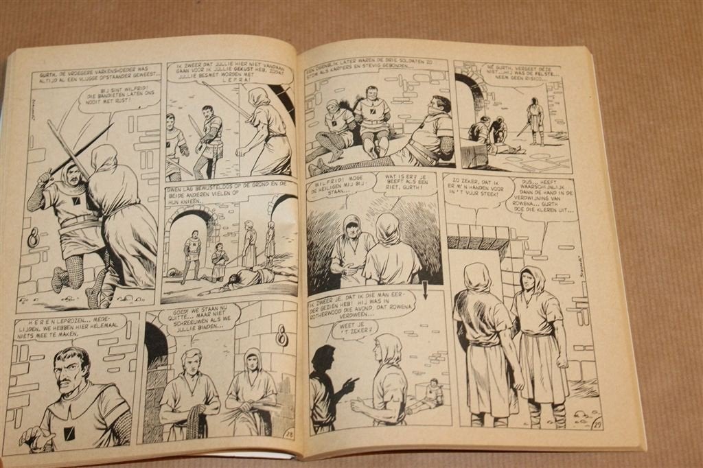 Het Grote Duel — Ivanhoe Strip, Vintage 1968, Boeken, Stripboeken, Eén stripboek, Ophalen of Verzenden, Gelezen