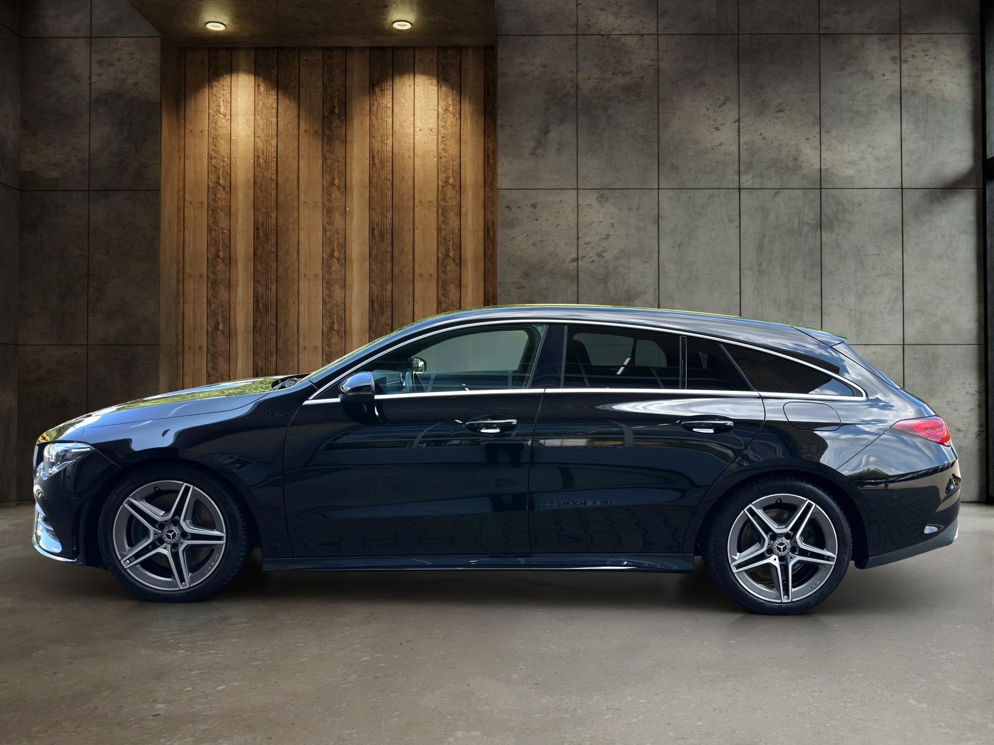 Mercedes-Benz CLA 220 Shooting Brake AMG Line Advantage, Auto's, Stof, Gebruikt, Origineel Nederlands, 750 kg