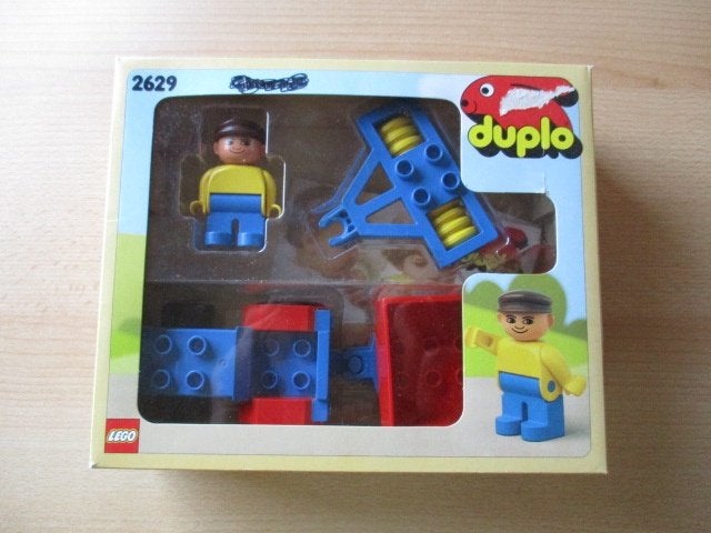 Lego Duplo set  2629 - Tractor, boer en machine  1985, Ophalen of Verzenden, Nieuw, Duplo