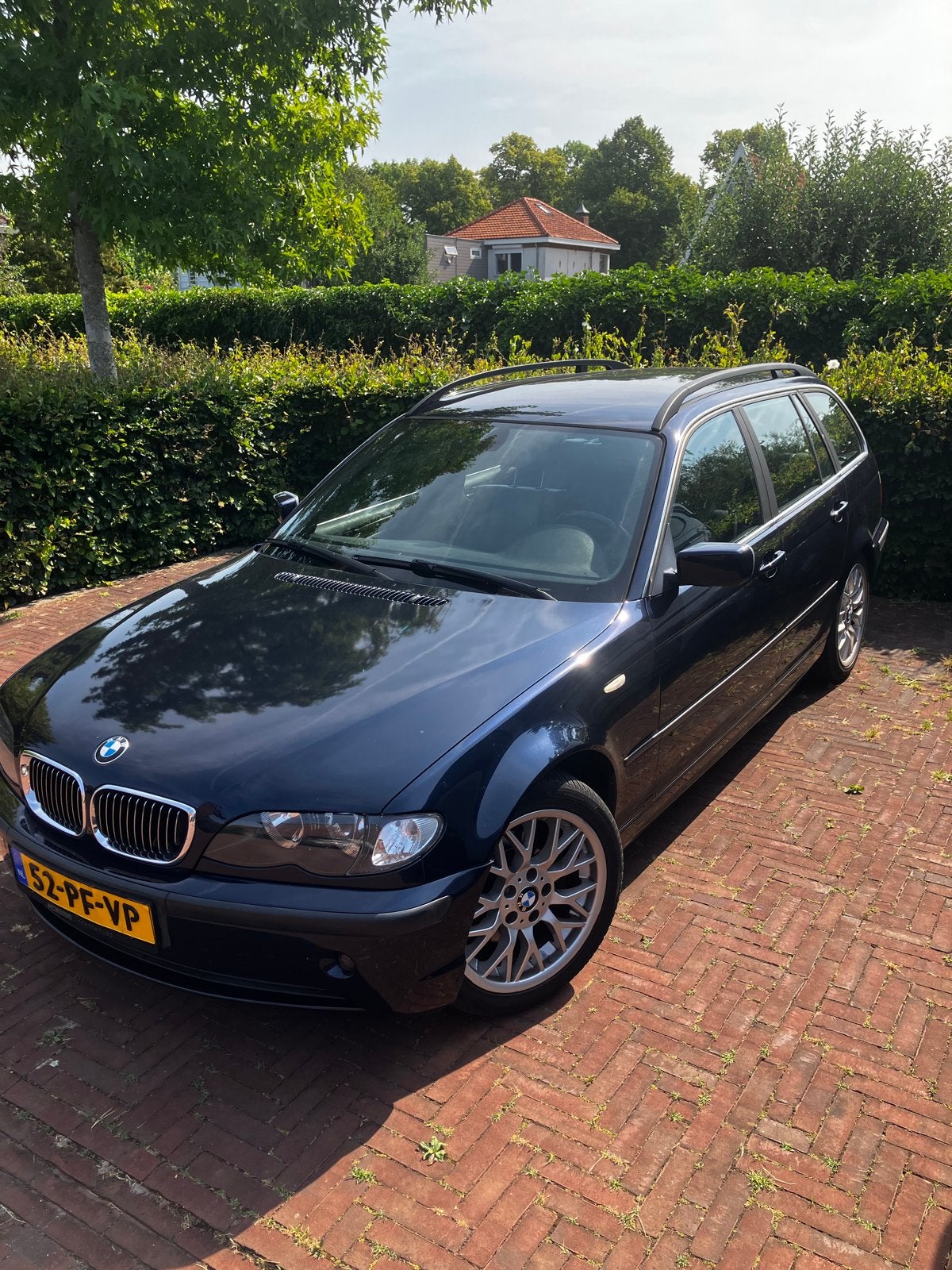 BMW 3-Serie 2.2 I 320 Touring AUT 2004 Blauw, Achterwielaandrijving, Blauw, Stationwagon, Particulier